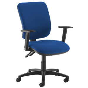 Senza High-Back Fabric Operator Chair – Adjustable Arms