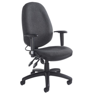 Sofia Operators Chair with Adjustable Lumbar and Adjustable Arms