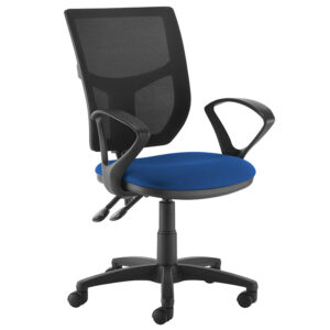 Altino 2 Lever High Back Mesh Operator Chair with Fixed Arms