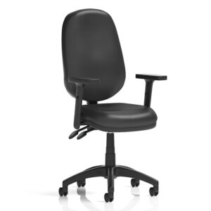 Eclipse Plus II Ergonomic Fabric Operator Chair with Adjustable Arms