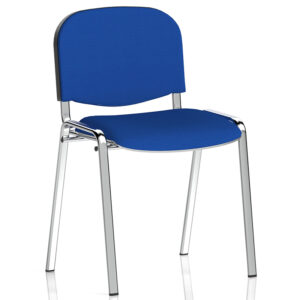 ISO Stacking Visitor Chair – Chrome Frame Conference Seating