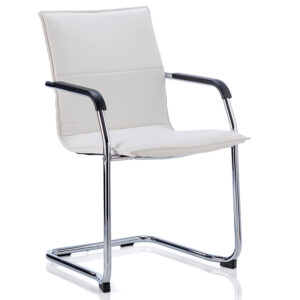 Milo Faux Leather Cantilever Visitor Office Chair
