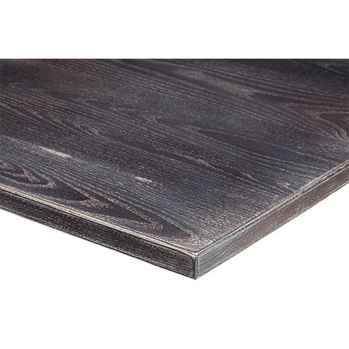 Nobis Furniture - 25mm Solid Ash Lime Wash Table Top - Wenge