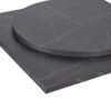 Nobis Furniture - 25mm Black Pietra Marble Matching ABS Laminate Table Tops - Stocked Sizes