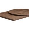 Nobis Furniture - 32mm Rustic Solid Oak Table Tops - Smoked