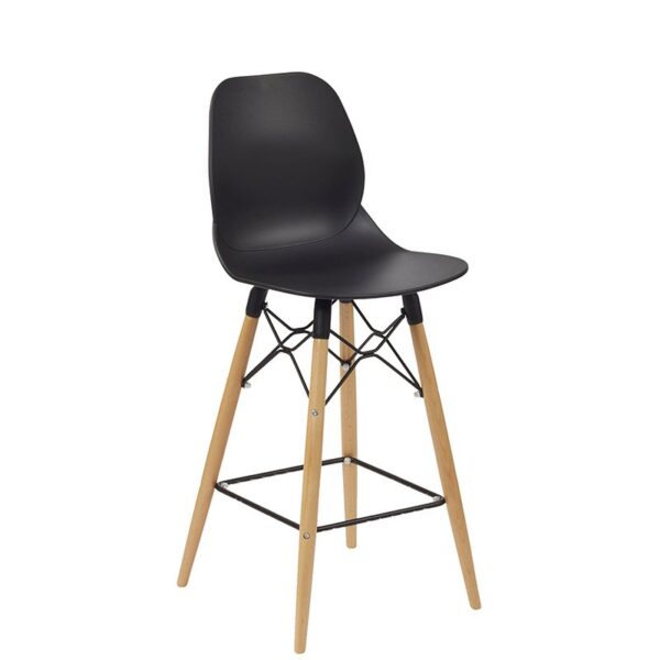 Nobis Furniture - Shoreditch Bar Stool - Natural Frame 760mm Seat Height
