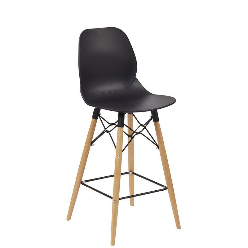 Nobis Furniture - Shoreditch Bar Stool - Natural Frame 760mm Seat Height