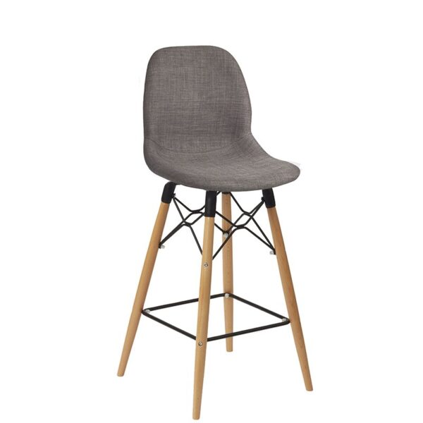 Nobis Furniture - Shoreditch Bar Stool - Natural Frame 695mm Seat Height