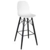 Nobis Furniture - Shoreditch Bar Stool – Black Frame 760mm Seat Height