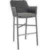 Nobis Furniture - Adela Grey Outdoor Stacking High Stool