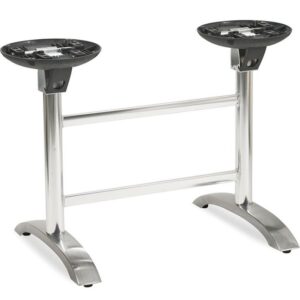 Nobis Furniture - Aluminium Flip Top Outdoor Twin Table Base - Dining