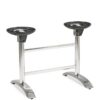 Nobis Furniture - Aluminium Flip Top Twin Table Base - Dining