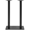 Nobis Furniture - Anzio Twin Pedestal Aluminium Table Base