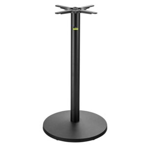 Nobis Furniture - Arepo Round Self Levelling Table Base - Bar Height