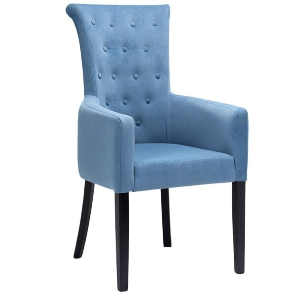 Nobis Furniture - Arola Arm Chair with Float Button Back