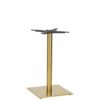 Nobis Furniture - Auric Small Square Brass Table Base - Various Heights