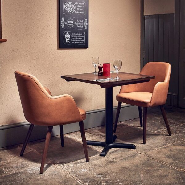 Aztec Dark Walnut 2 Seater Dining Set