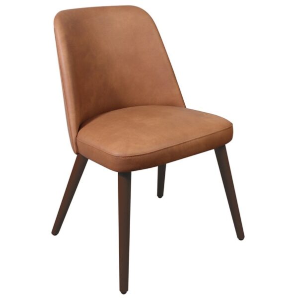 Nobis Furniture - Aztec Vintage Faux Leather Side Chair