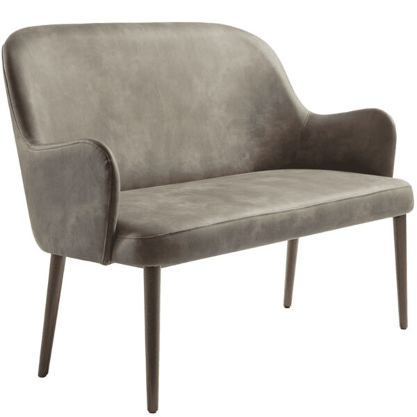 Nobis Furniture - Aztec Faux Leather Two Seater Sofa