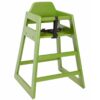 Nobis Furniture - Bambino Wooden Stackable Baby High Chair Light Green