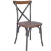Nobis Furniture - Berlin Crossback Stacking Side Chair