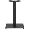 Nobis Furniture - Black Boston Sleek Large Square Table Base - Dining Height
