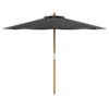 Nobis Furniture - Prince Parasol with Robust Nyatoh Frame - Choice of 3 Colours