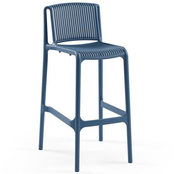 Nobis Furniture - NEXT DAY Blink Polypropylene Outdoor Bar Stool - 3 Colours