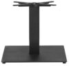 Nobis Furniture - Black Boston Sleek Small Square Table Base - Dining Height