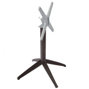 Nobis Furniture - Braga Outdoor Fliptop Dining Height Table Base - Anthracite