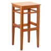 Cori Square Wooden Barstool