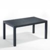 Nobis Furniture - Next Day Canterbury Rectangular Outdoor Rattan Effect Table - 1500mm x 900mm