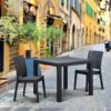 Nobis Furniture - Next Day Canterbury Outdoor Dining Set - 4 Seater Side Chair Set