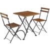 Nobis Furniture - Tilly 2 Seater Folding Bistro Table Set