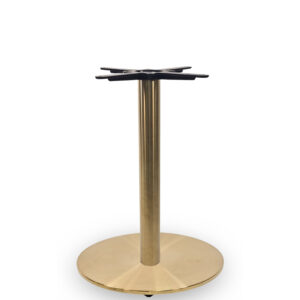 Nobis Furniture - NEXT DAY Champagne Large Round Cast Iron Table Base