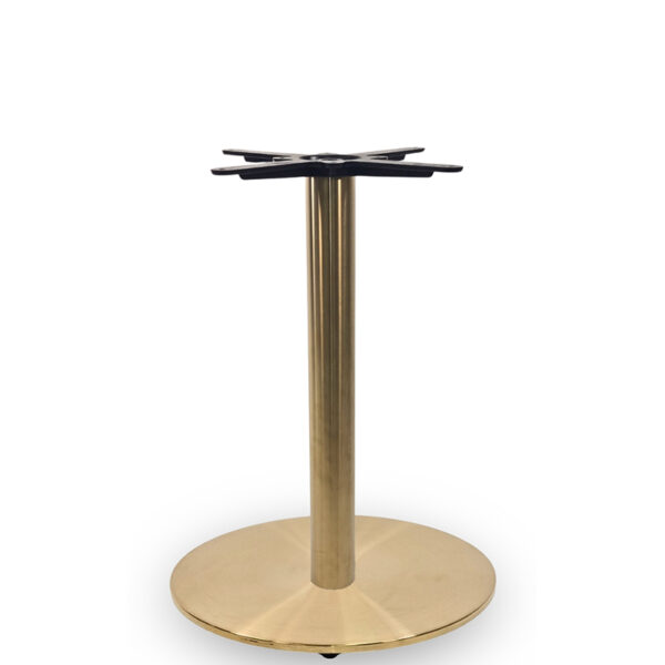 Nobis Furniture - NEXT DAY Champagne Large Round Cast Iron Table Base