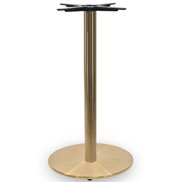 Nobis Furniture - NEXT DAY Champagne Large Round Cast Iron Table Base