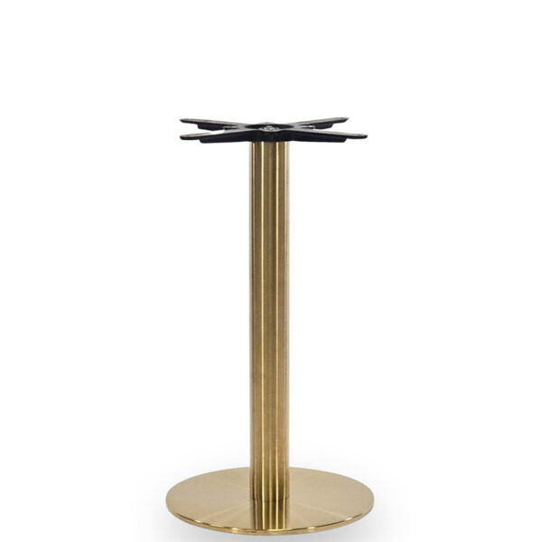 Nobis Furniture - NEXT DAY Champagne Medium Round Cast Iron Table Base