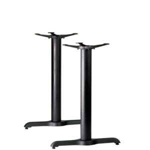 Nobis Furniture - Chicago Twin Cast Iron Table Base - Dining Height