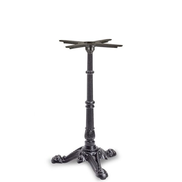 Nobis Furniture - Classic Small 3 Leg Cast Iron Table Base - Dining Height