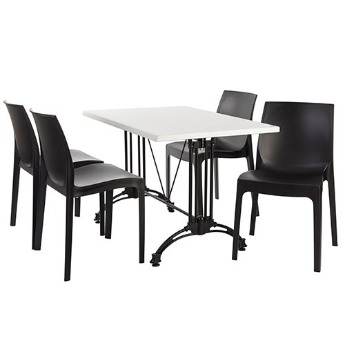 Nobis Furniture - Next Day Continental Outdoor Bistro Set - 4 Seater