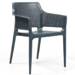 Nobis Furniture - Cuba Outdoor Stacking Arm Chair - 7 Colours