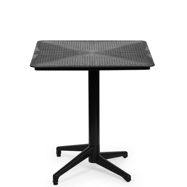 Nobis Furniture - Next Day Cuba Black Outdoor Square Flip Top Dining Table