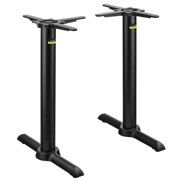 Nobis Furniture - Detroit Twin Self Leveling Cast Iron Table Base - Dining Height