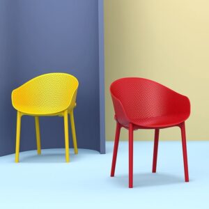 Nobis Furniture - Dot Stacking Polypropylene Outdoor Tub Chair