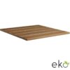 Nobis Furniture - EKO 100% Recycled Outdoor Slatted Likewood Aged Golden Table Top - Square