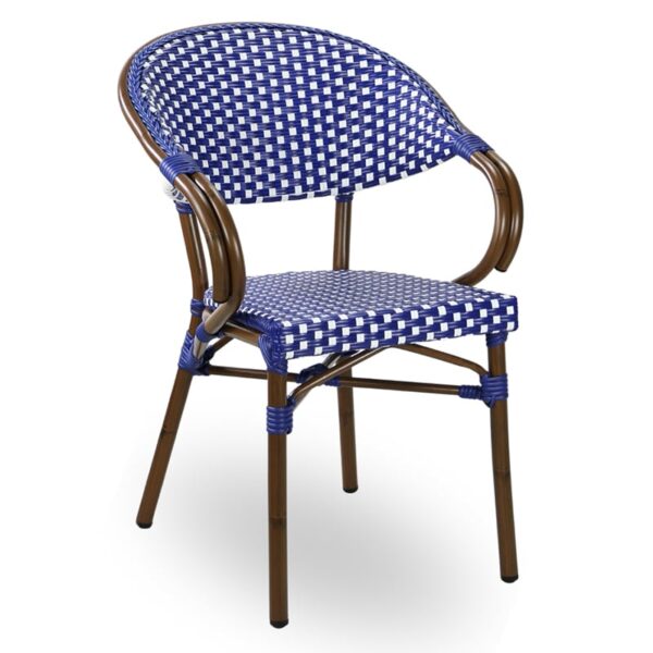 Nobis Furniture - NEXT DAY Emily Outdoor French Bistro Arm Chair