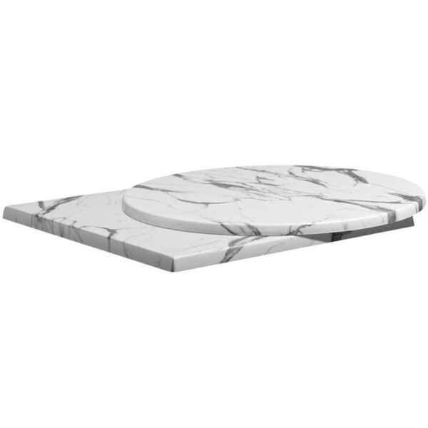 Nobis Furniture - ENDURATOP - Carrara Marble Outdoor Table Top