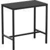 Nobis Furniture - Extrema Black Outdoor Poseur Table - 4 Sizes