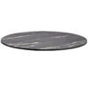 Nobis Furniture - Extrema HP Laminate Outdoor Table Top - Black Marble (Textured)